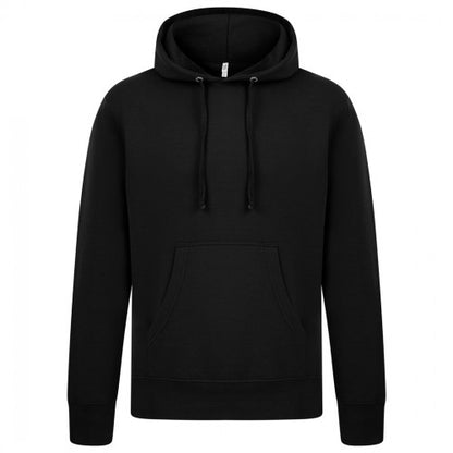 Front - Casual Classics Mens Ringspun Cotton Hoodie
