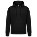Yellow - Front - Casual Classics Mens Ringspun Cotton Hoodie