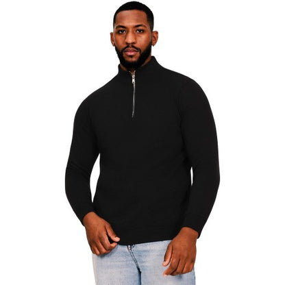 Front - Casual Classics Mens Ringspun Cotton Sweatshirt