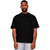 Front - Casual Classics Mens Ringspun Cotton Extended Neckline T-Shirt
