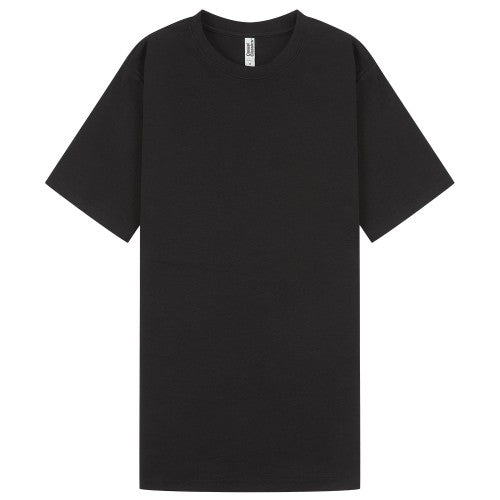 Front - Casual Classics Unisex Adult Interlock Tall and Slim T-Shirt