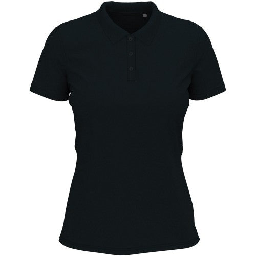 Front - Stedman Womens/Ladies Stretch Polo Shirt