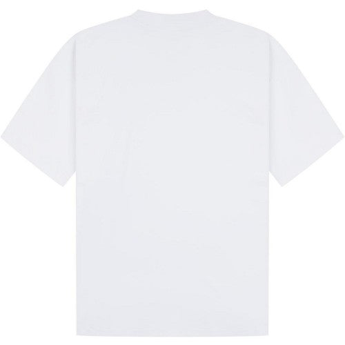 Front - Casual Classics Unisex Adult Interlock Combed Ringspun Cotton Extended Neckline Oversized T-Shirt