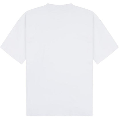 Front - Casual Classics Unisex Adult Interlock Combed Ringspun Cotton Extended Neckline Oversized T-Shirt