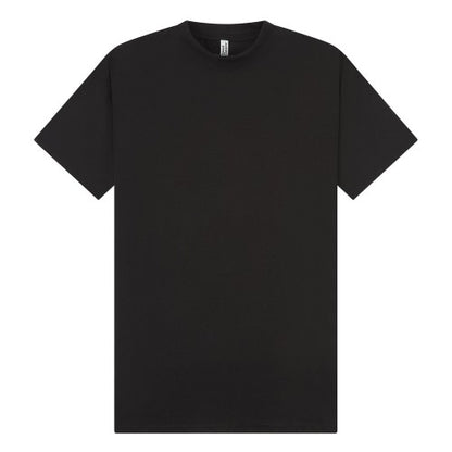 Front - Casual Classics Unisex Adult Combed Ringspun Cotton Extended Neckline Tall Oversized T-Shirt