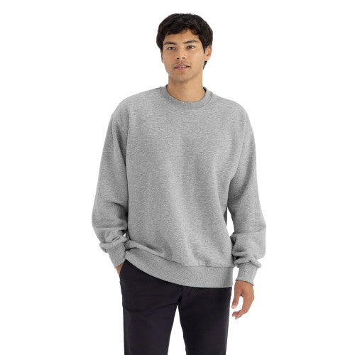 Shitake - Front - Next Level Apparel Unisex Adult Heather Heavyweight Sweatshirt