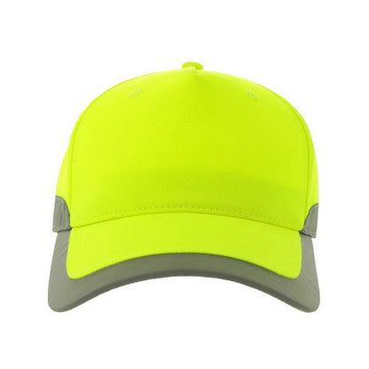 Front - Atlantis Headwear Unisex Adult Helpy-S Reflective Structured Baseball Cap