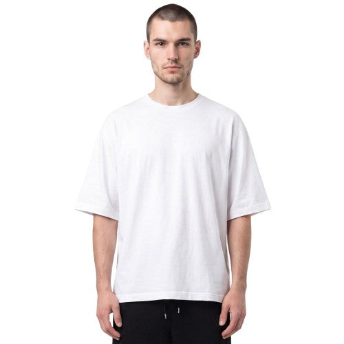 Black - Front - Casual Classics Unisex Adult Combed Cotton T-Shirt
