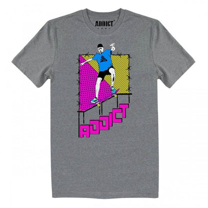 Front - Addict Unisex Adult 19 Skaties T-Shirt