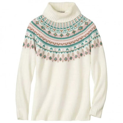 Front - Atlas for Women Womens/Ladies Knitted Roll Neck Jumper