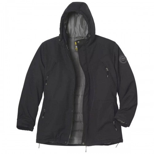Front - Atlas For Men Mens Softshell Hooded Parka