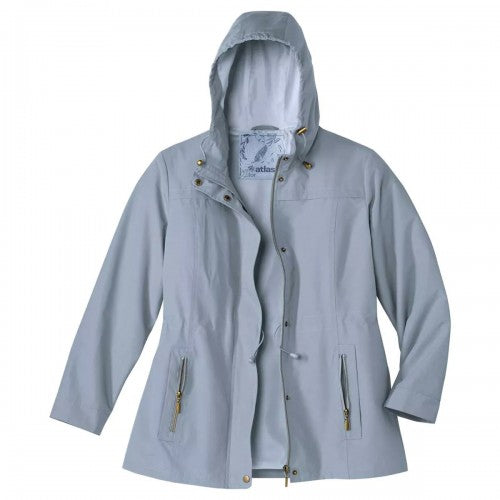 Front - Atlas for Women Womens/Ladies Water Repellent Windproof Parka