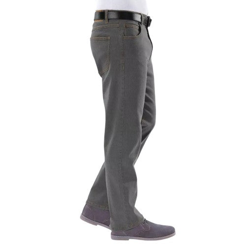 Front - Atlas For Men Mens Stretch Regular Jeans (Pack of 2)