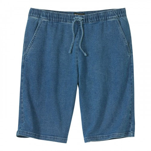 Front - Atlas For Men Mens Denim Stretch Casual Shorts