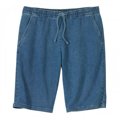 Front - Atlas For Men Mens Denim Stretch Casual Shorts