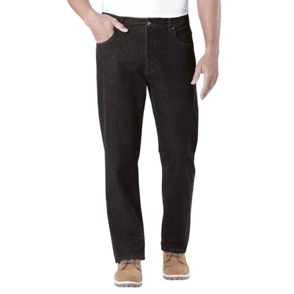 Front - Atlas For Men Mens Part Elasticated Jeans