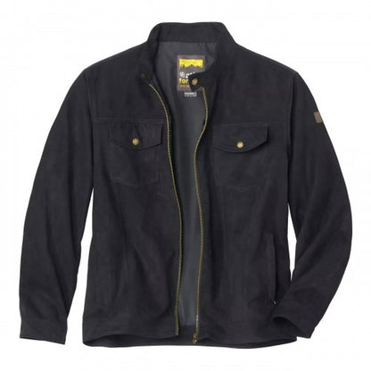 Front - Atlas For Men Mens Faux Suede Jacket
