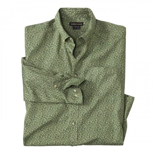 Front - Atlas For Men Mens Microprint Poplin Shirt