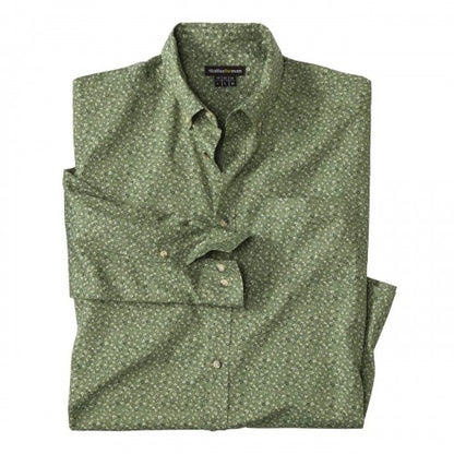 Front - Atlas For Men Mens Microprint Poplin Shirt