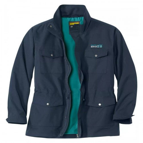 Front - Atlas For Men Mens Multi Pocket Windbreaker