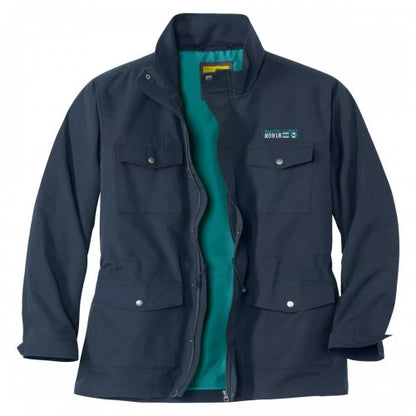 Front - Atlas For Men Mens Multi Pocket Windbreaker