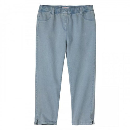 Front - Atlas for Women Womens/Ladies Cropped Summer Jeggings