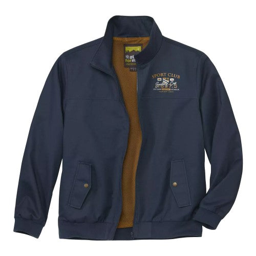 Front - Atlas For Men Mens Sport Club Twill Jacket