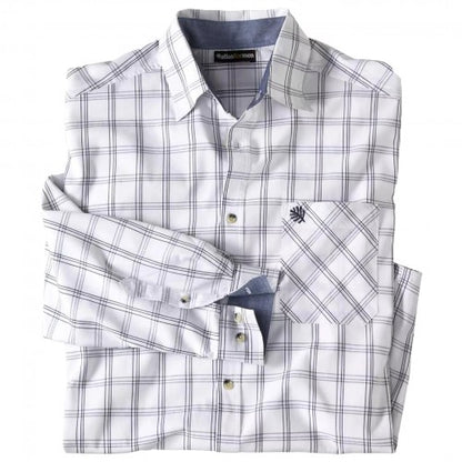 Front - Atlas For Men Mens Checked Poplin Shirt