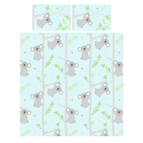 Front - Rapport Koala Duvet Cover Set