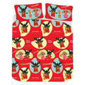 Front - Bing Bunny Woosh Duvet Cover Set