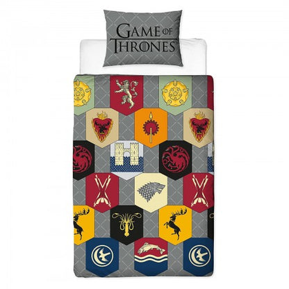 Front - Game of Thrones Icons Duvet Cover Set