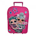 Front - LOL Surprise Childrens/Kids Glitter On Wheeled Trolley Bag