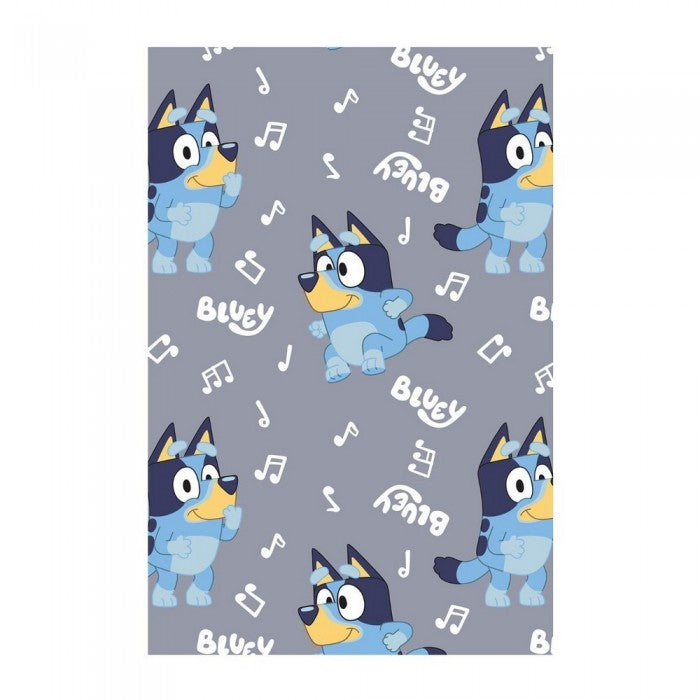 Front - Bluey Fleece Bandit Heeler Blanket