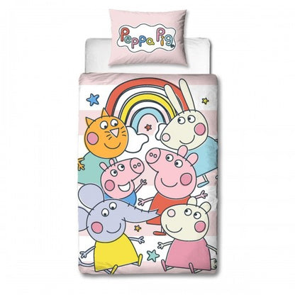 Front - Peppa Pig Playful Duvet Cover Set