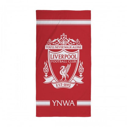 Front - Liverpool FC You´ll Never Walk Alone Cotton Beach Towel