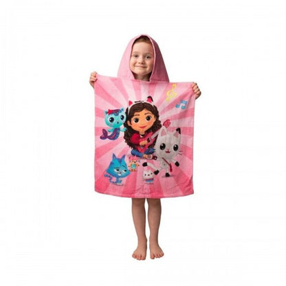 Front - Gabby´s Dollhouse Childrens/Kids Cotton Hooded Towel