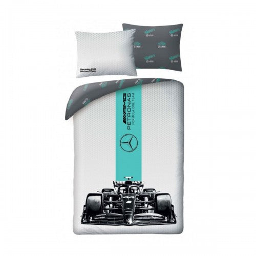 Front - Mercedes Benz F1 Duvet Cover Set
