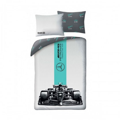 Front - Mercedes Benz F1 Duvet Cover Set