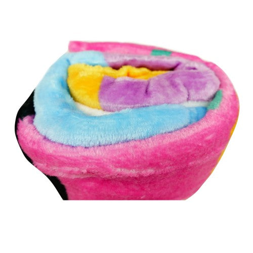 Front - Hello Kitty Fleece Rainbow Blanket