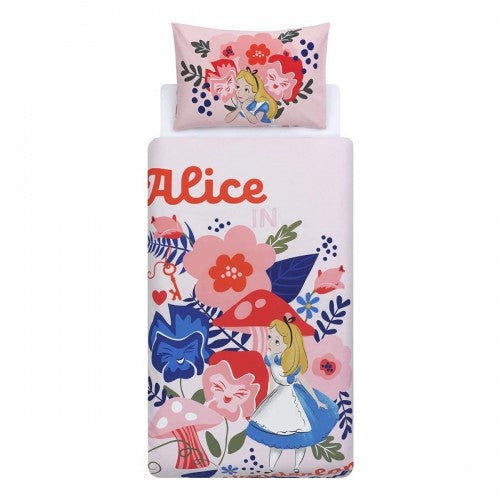 Front - Alice In Wonderland Duvet Cover Set