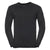 Front - Russell Collection Mens V-Neck Knitted Pullover Sweatshirt