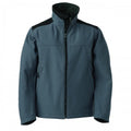 Front - Russell Workwear Mens Softshell Breathable  Waterproof Membrane Jacket