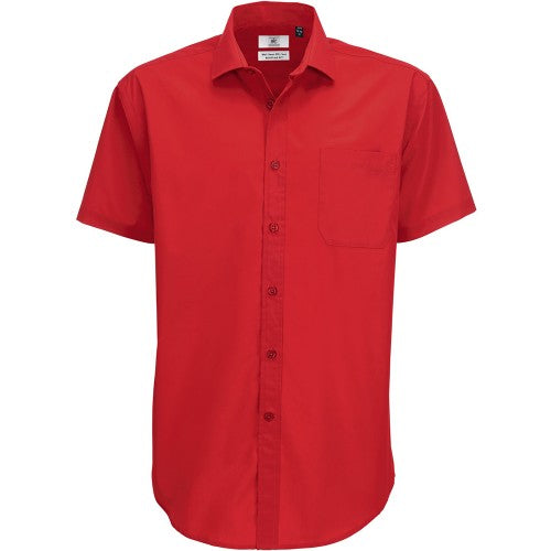 Short sleeve on sale polyester shirts