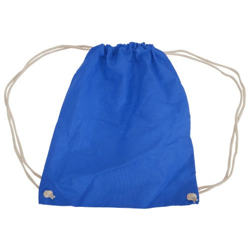 Front - Westford Mill Cotton Gymsac Bag - 12 Litres