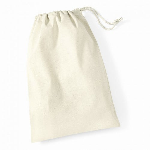 Front - Westford Mill Cotton Stuff Bag