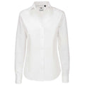 Front - B&C Womens/Ladies Sharp Twill Long Sleeve Shirt