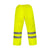 Front - Yoko Mens Hi-Vis Waterproof Contractor Over Trousers