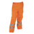 Front - Yoko Mens Hi-Vis Waterproof Contractors Trousers / Pants