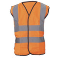 Front - Yoko Hi-Vis Childrens Unisex Waistcoat / Jacket