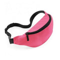 True Pink - Front - Bagbase Adjustable Belt Bag (2.5 Litres)